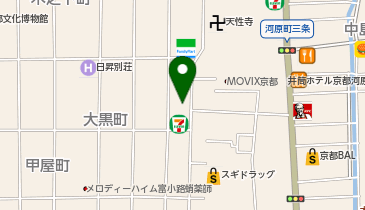 B-GeneRATEd(ビージェネレイテッド) 寺町店の地図画像