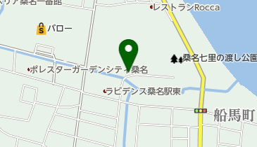 諸戸氏庭園の地図画像