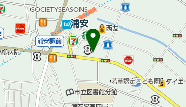 サカゼン 浦安店の地図画像