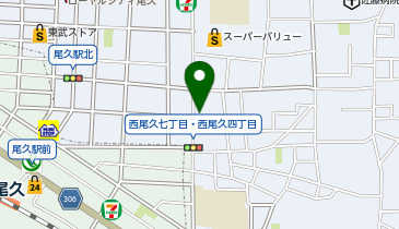どらっぐぱぱす 西尾久店の地図画像