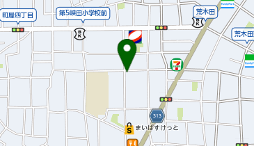 どらっぐぱぱす 町屋店の地図画像