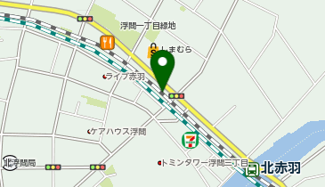 どらっぐぱぱす 浮間店の地図画像