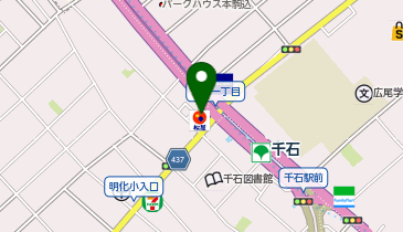 ぱぱす薬局 千石駅前店の地図画像