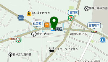 どらっぐぱぱす 曙橋店の地図画像