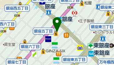 アビバ 銀座コアICTトレーニングセンターの地図画像