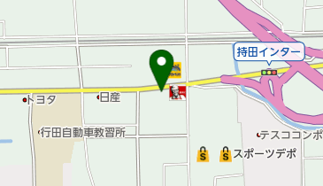 キングファミリー 行田店の地図画像