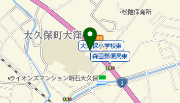 キングファミリー 明石大久保店の地図画像