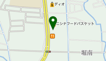 キングファミリー 倉敷堀南店の地図画像