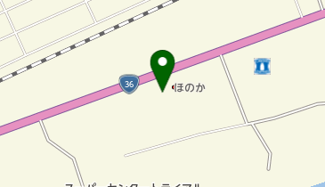 苫小牧温泉 ほのかの地図画像