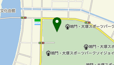 アミノバリューホールの地図画像