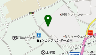 森のレストランの地図画像