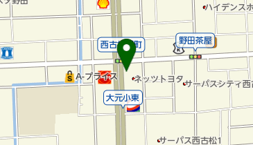 メガネの愛眼 大元店の地図画像