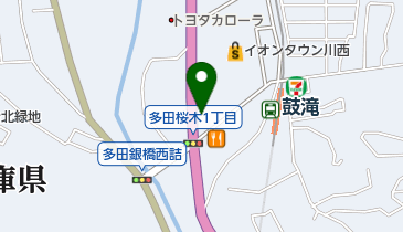 Aigan(アイガン) 川西多田店の地図画像