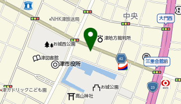 法テラス三重の地図画像