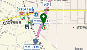 カーチス 川崎の地図画像