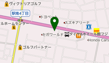 カーチス 小山の地図画像