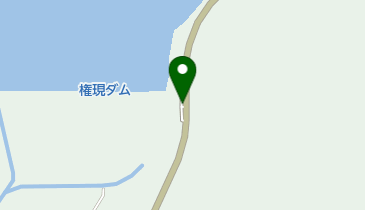 権現ダムの地図画像