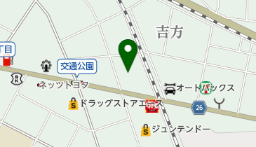ブックセンターコスモ 吉方店の地図画像