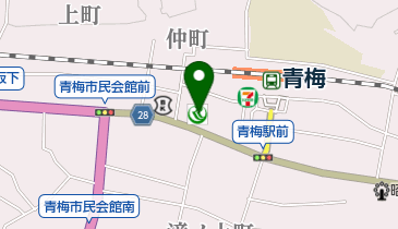 りそな銀行 青梅プラザ出張所(東青梅支店)の地図画像