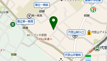 DAIKANYAMA T-SITE GARDEN GALLERY(ダイカンヤマ ティーサイト ガーデン ギャラリー)の地図画像