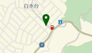 白水台 聖アンナ教会の地図画像