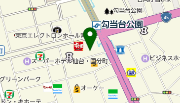 エルパーク仙台 ギャラリーホールの地図画像