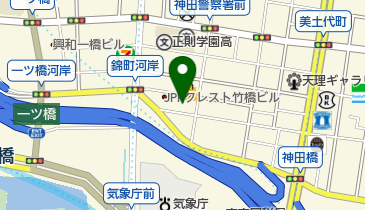 ちよだプラットフォームスクウェアの地図画像