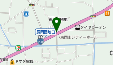 来来亭 東岡山店の地図画像