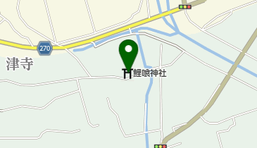 鯉喰神社の地図画像