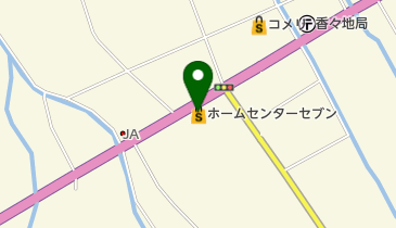 ホームセンターセブン 香々地店の地図画像