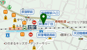 紅屋履物店の地図画像