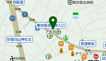 吉田カレーの地図画像