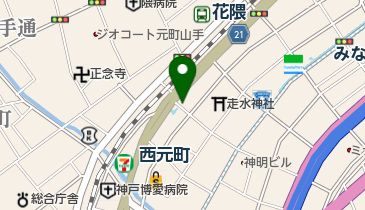 のらまる食堂の地図画像