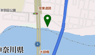 羽田第二水門の地図画像