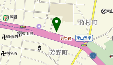 HINAYA KYOTO STYLE+STAY(ヒナヤ キョウト スタイル プラス ステイ)の地図画像