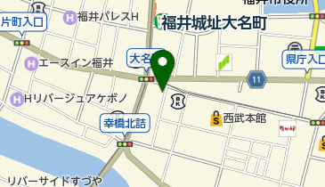 レオパレスセンター福井の地図画像
