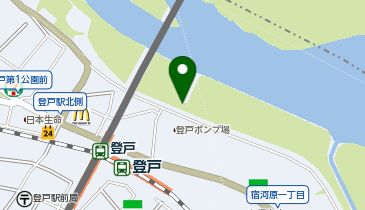 登戸排水樋管の地図画像