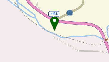 国界橋(山梨)の地図画像