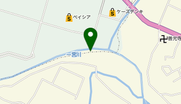 松潟堰の地図画像