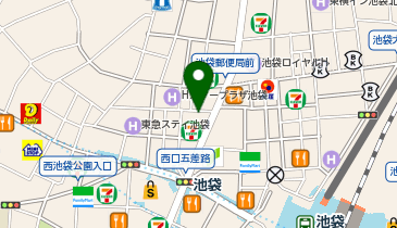 キャロリーヌ 池袋店の地図画像
