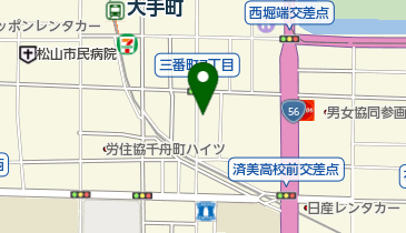 真央の花教室の地図画像