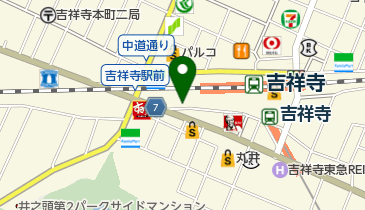 吉祥寺 Khuchai(クゥーチャイ)の地図画像