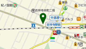 OSHMAN'S(オッシュマンズ) 吉祥寺店の地図画像