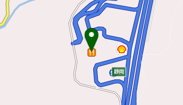 西安餃子 静岡サービスエリア(上り線)店の地図画像