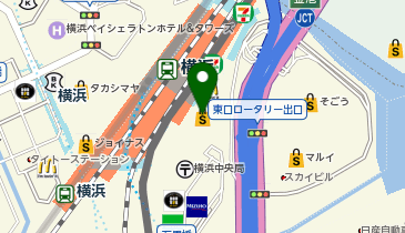 ダイアナ ルミネ横浜店の地図画像