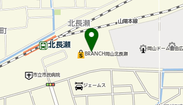 おまち堂&FRUTAS(フルータス)の地図画像