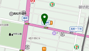 TOWER RECORDS(タワーレコード) 丸亀町グリーン店の地図画像