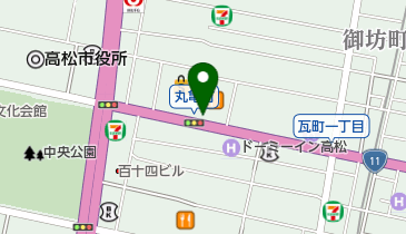 ユナイテッドアローズ グリーンレーベル リラクシング 高松店の地図画像
