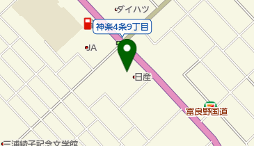 Honda Cars(ホンダ カーズ) 旭川 神楽店の地図画像