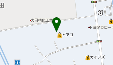 ピアゴ 上岡田店の地図画像